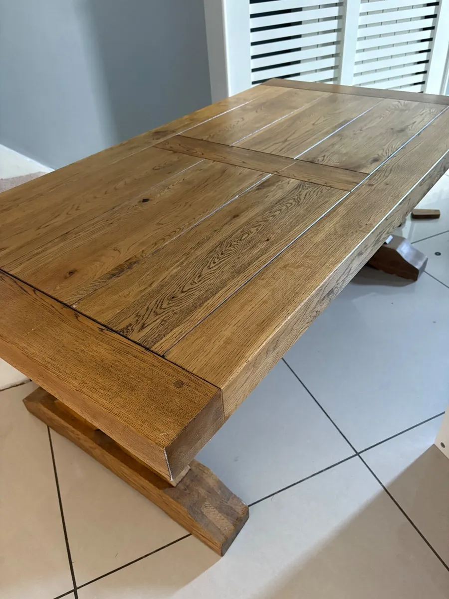 ATHENS Oak Rectangle Coffee Table - Image 3
