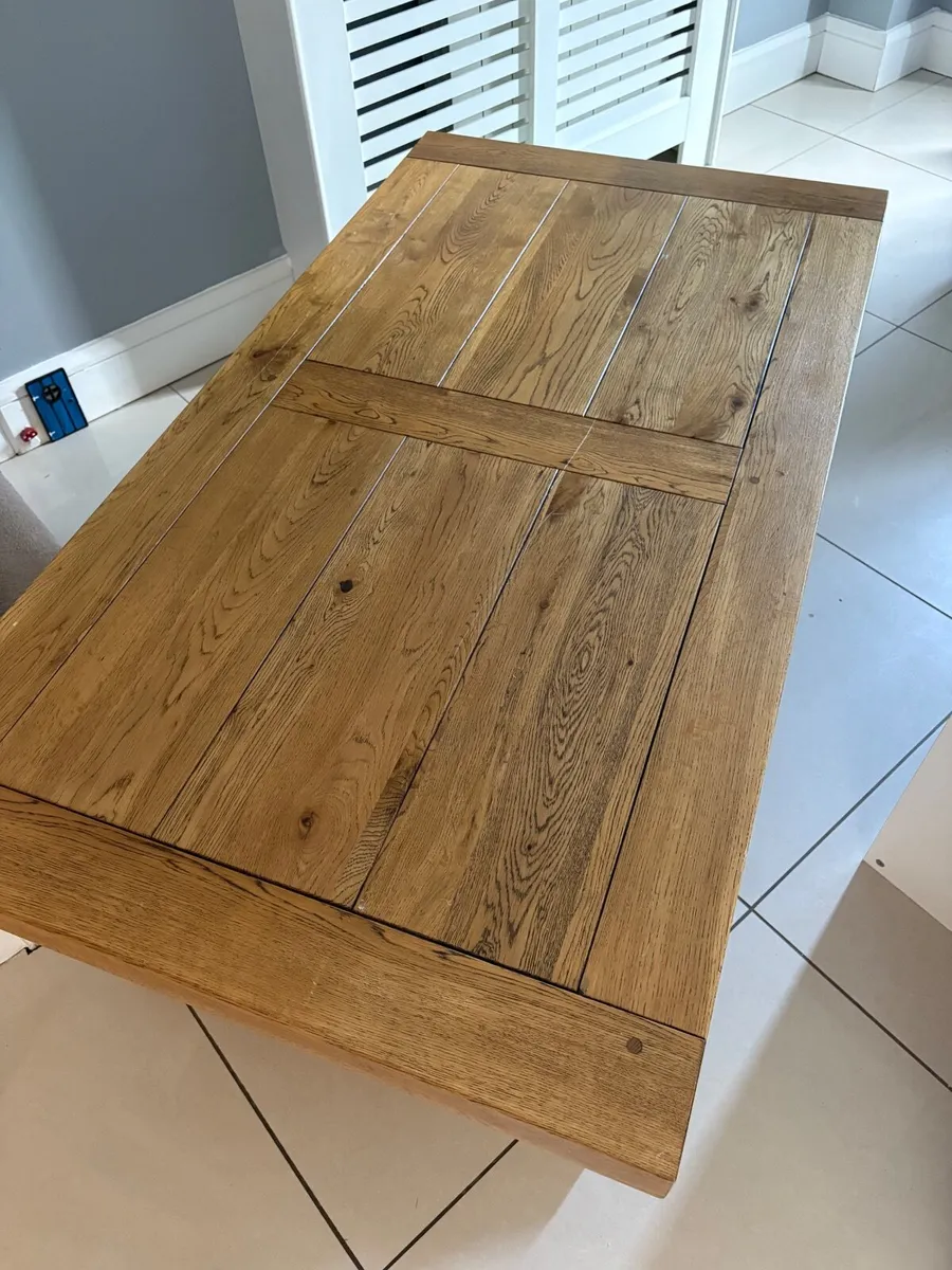 ATHENS Oak Rectangle Coffee Table - Image 4