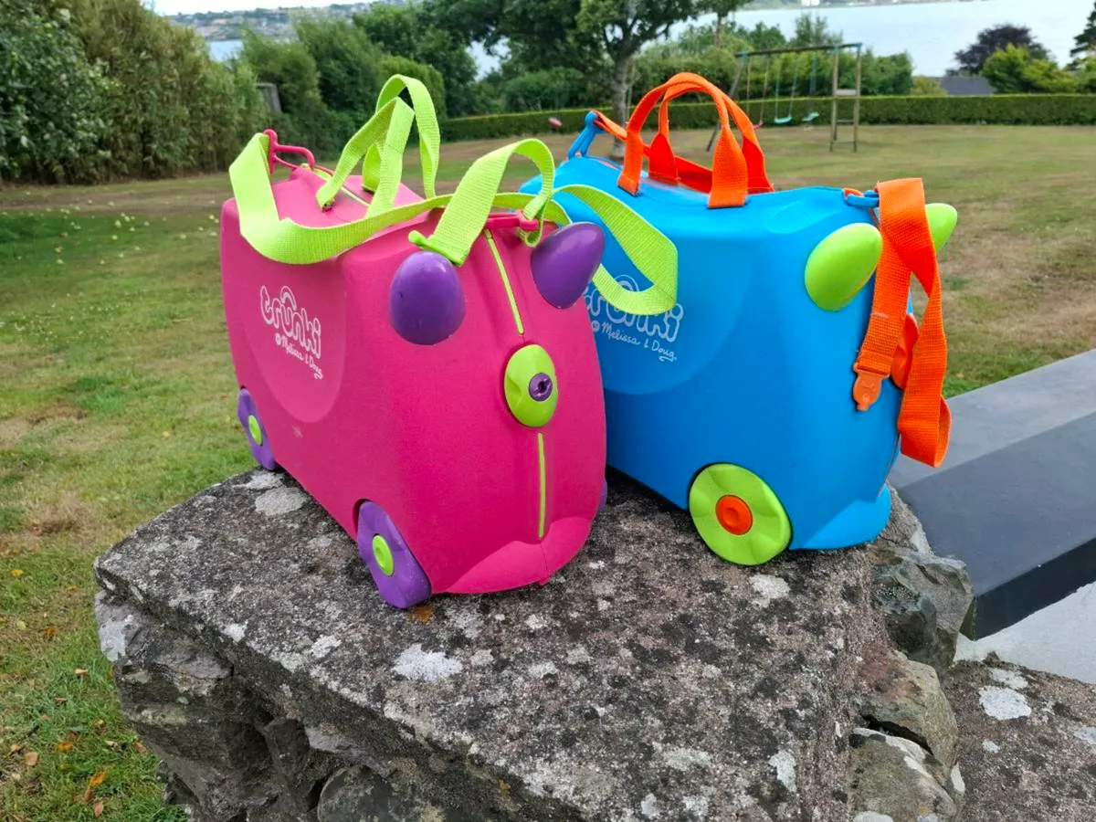 Trunki x 2 Pink and Blue - Image 1
