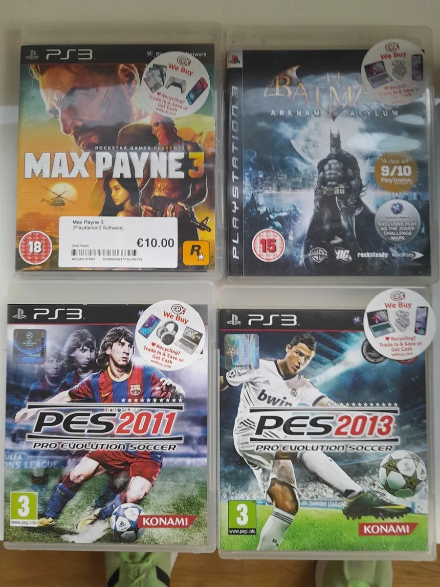 PlayStation 3 Console + 2 Controllers + 4 Games - Image 2