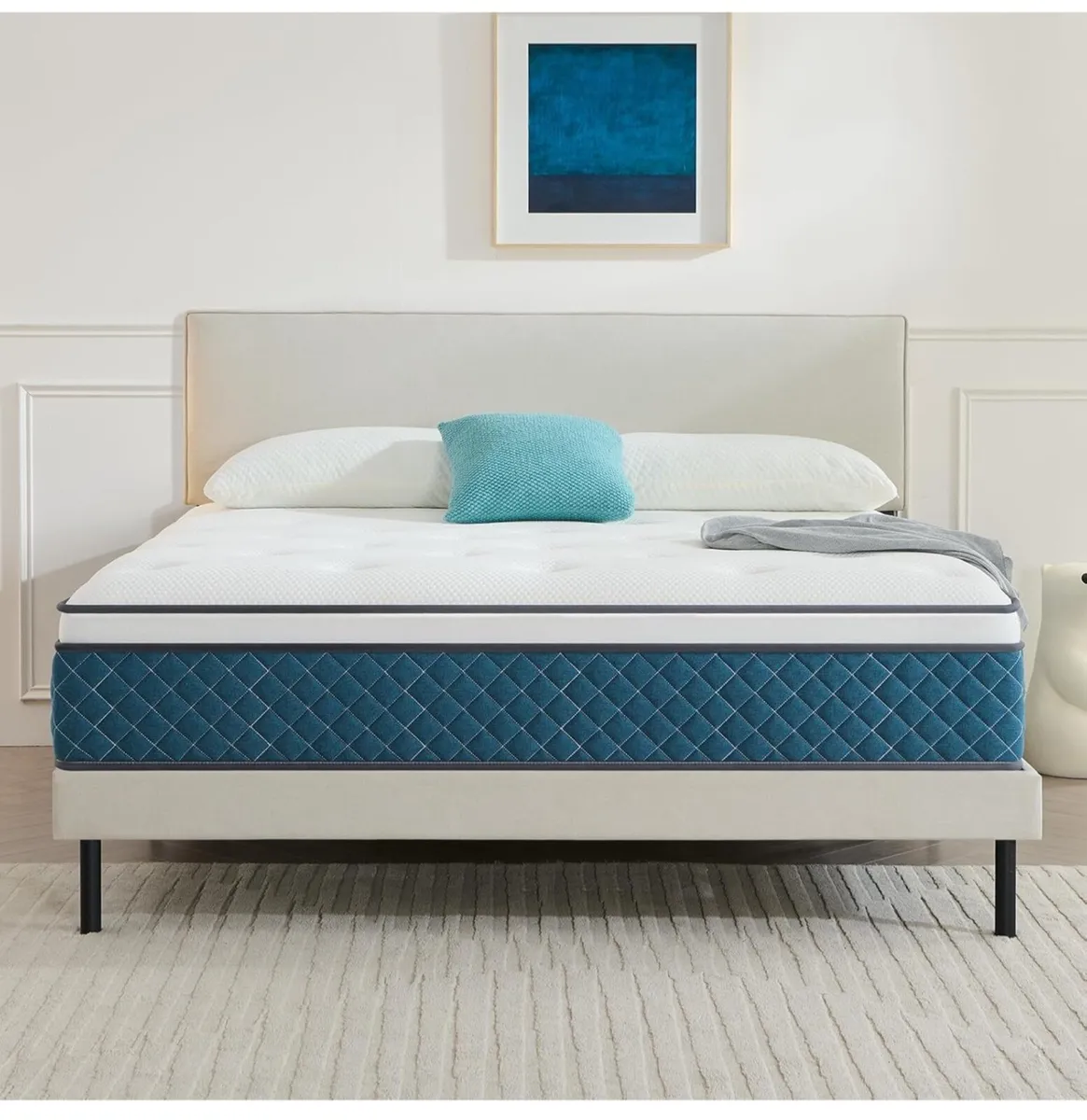 King Size Mattress, Pocket Sprung Mattresses with - Image 4