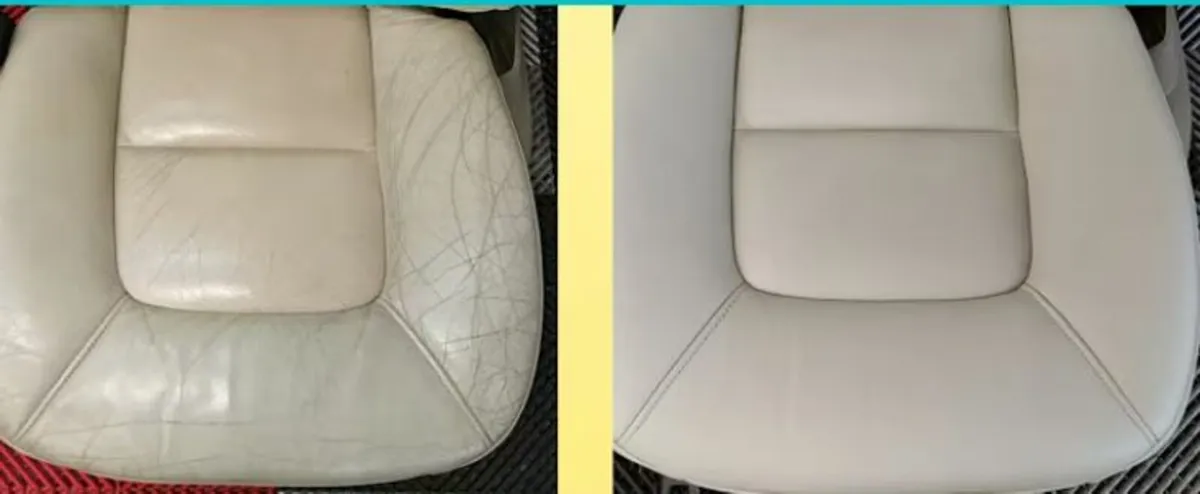 car leather seats restoration and paint - Image 1