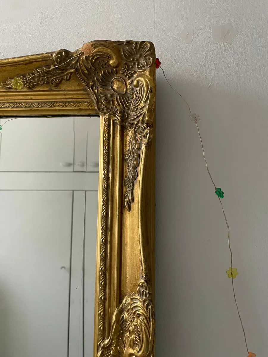 large gilt mirror - Image 2