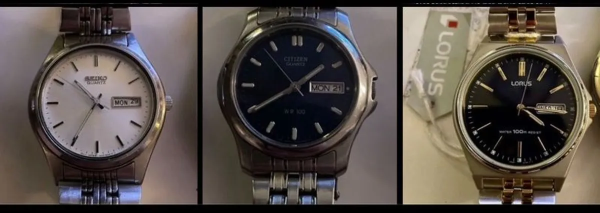 3 x vintage watches - Image 1