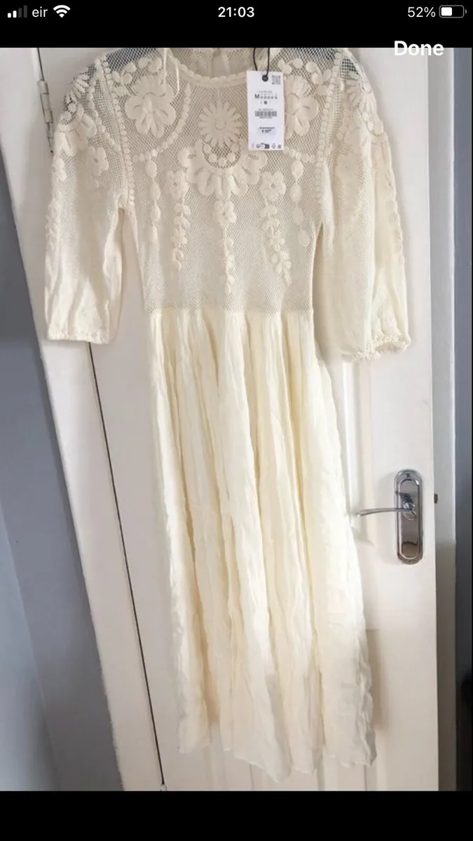 Ladies  BNWT Zara dress size M €30 - Image 1