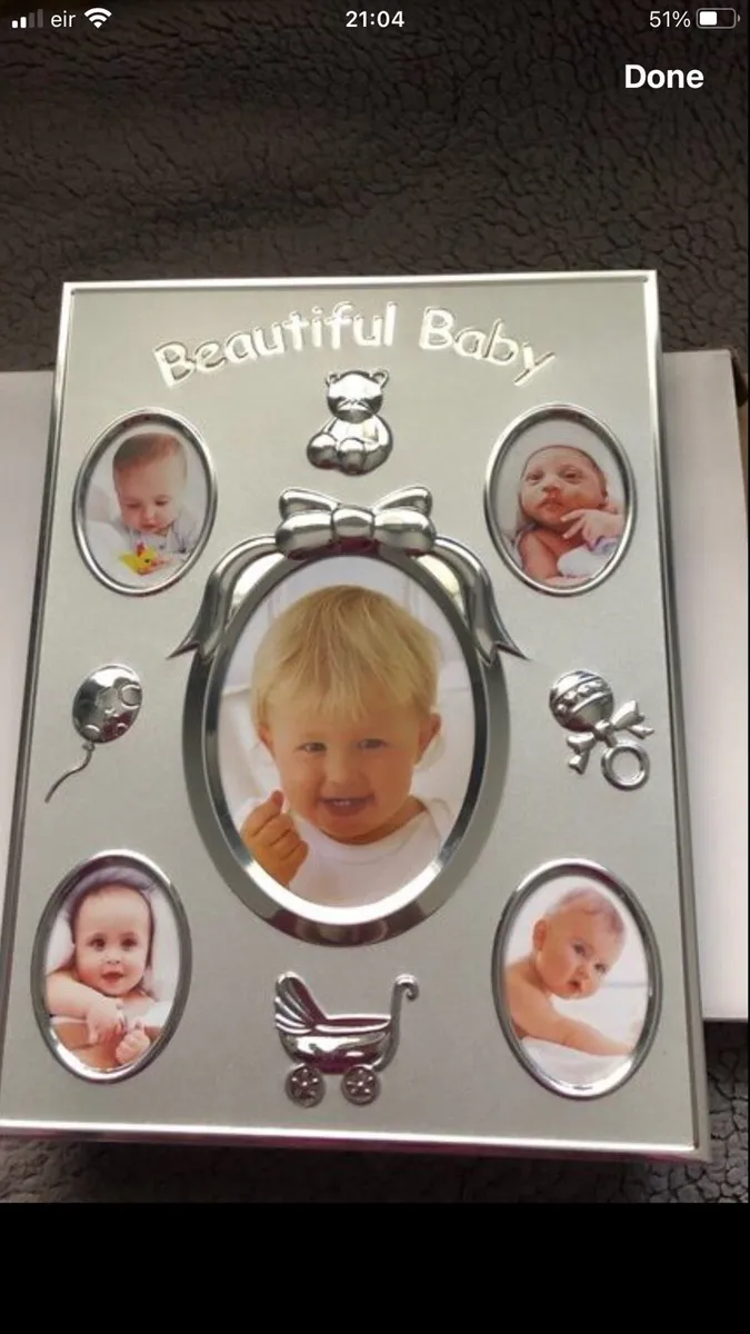 Baby’s photo frame €8 - Image 1