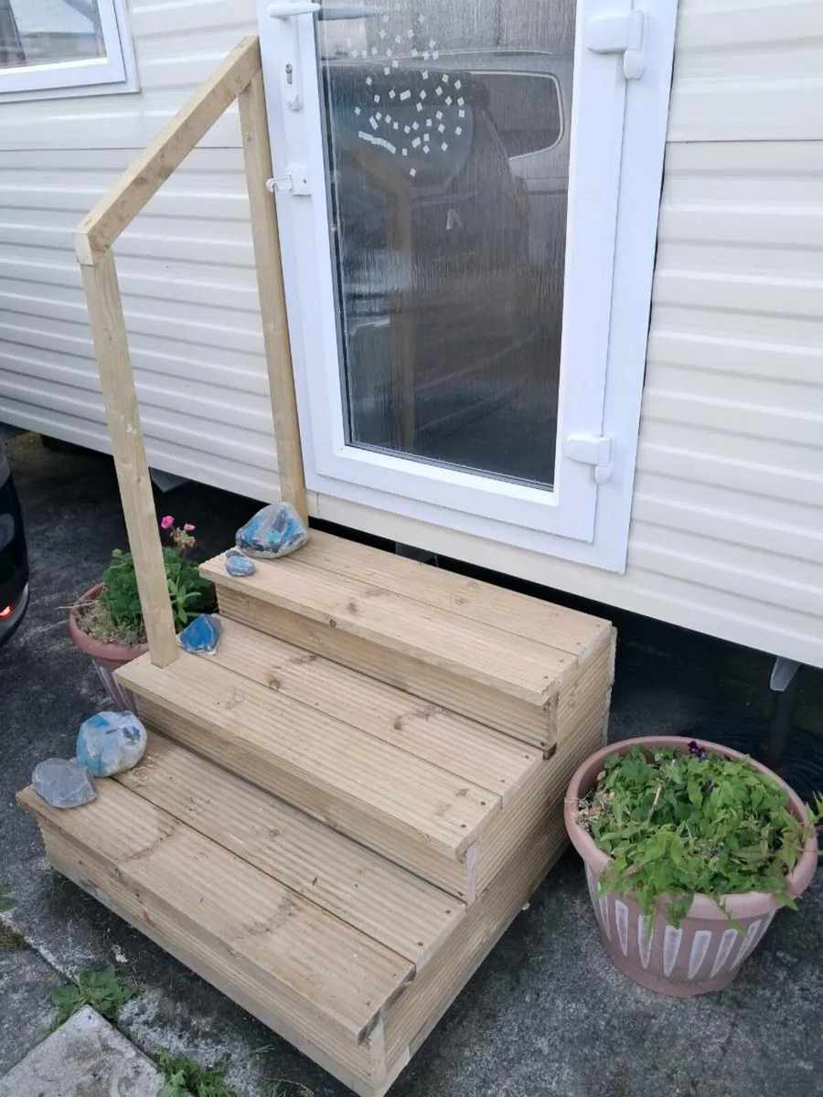 Steps for mobile home/caravan. - Image 1