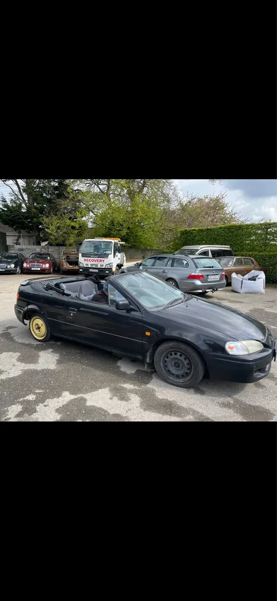Toyota passeo 1.3 convertible 1996 - Image 1