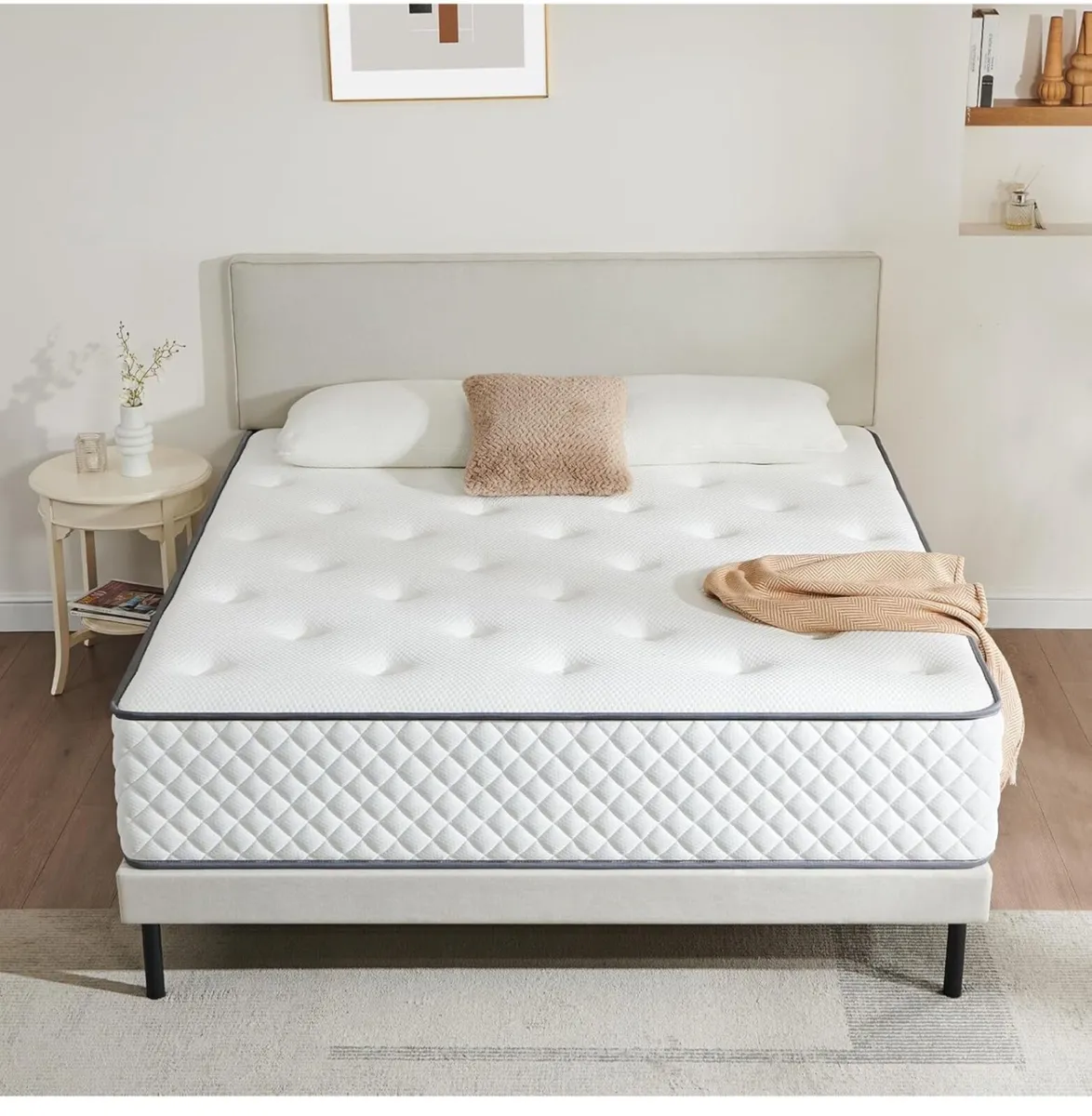 King Mattress  7 Zone Hybrid Pocket Spring Medium- - Image 4
