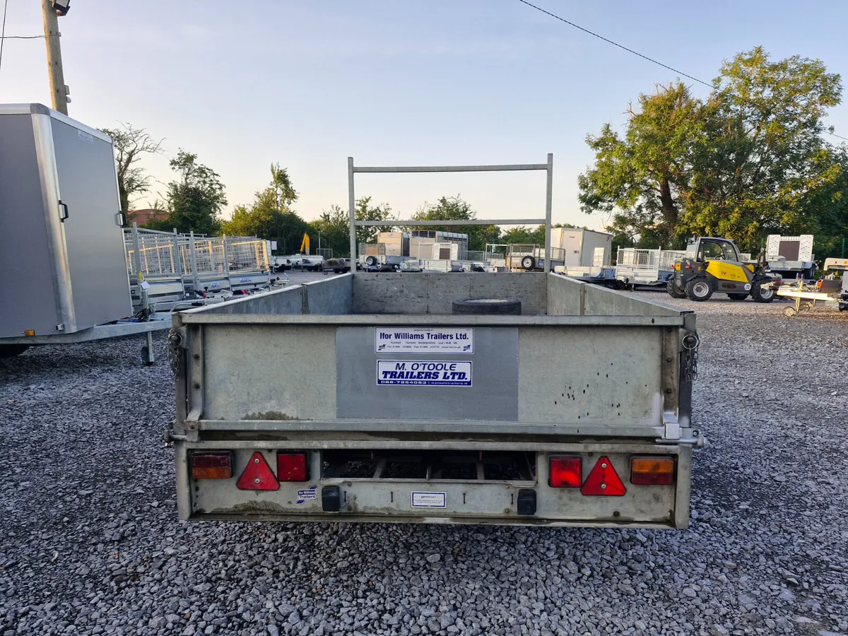 IFOR WILLIAMS  10' x 5'6" DROPSIDE TRAILER - Image 3