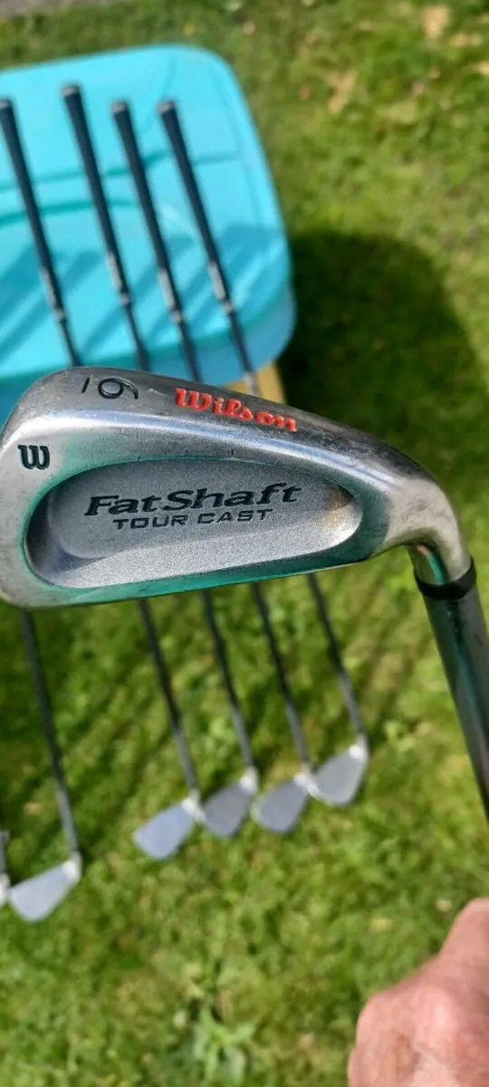 Wilson fat shaft graphite irons - Image 1