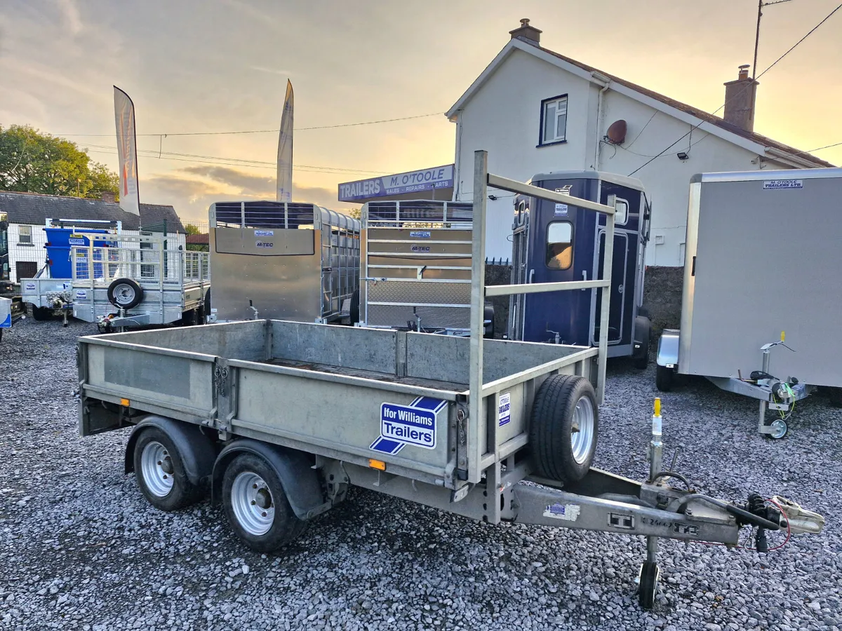 IFOR WILLIAMS  10' x 5'6" DROPSIDE TRAILER - Image 1