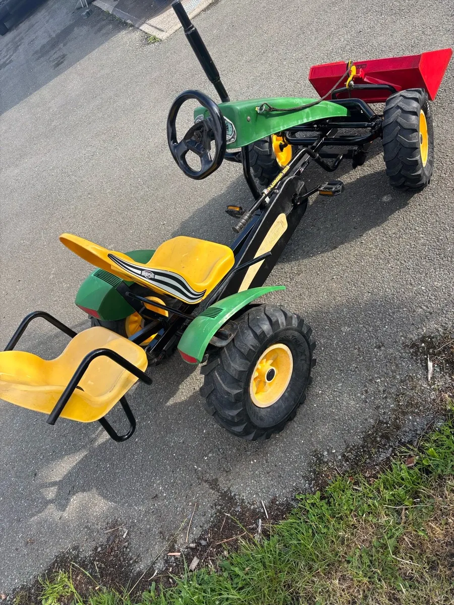 John Deere Traxx Go Cart - Image 2