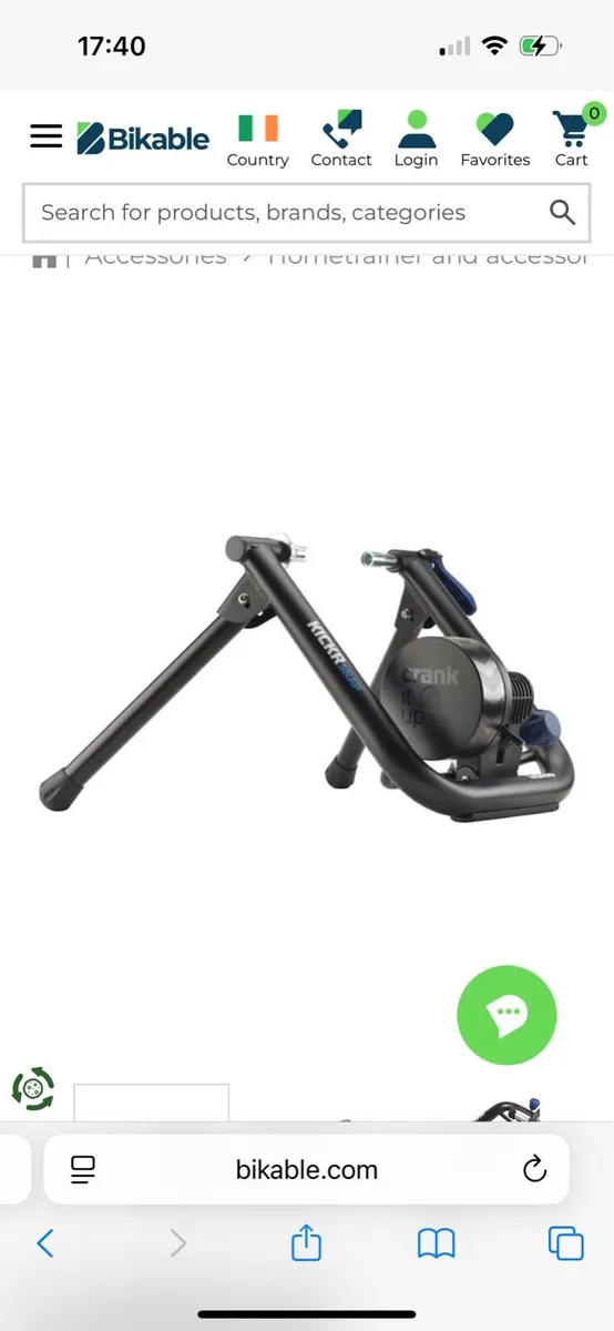 Turbo Trainer Kickr snap - Image 1
