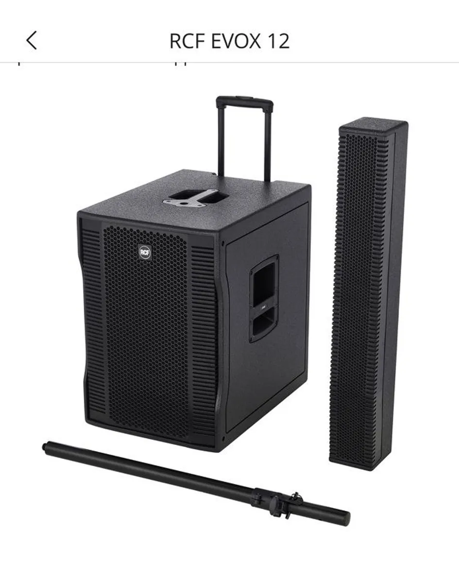 The RCF EVOX 12 speaker - Image 4