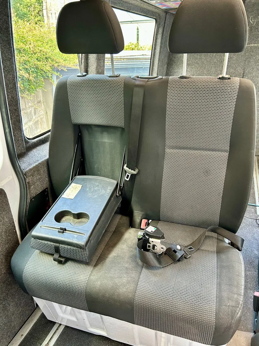 Double Passenger Seat & base for Mercedes Sprinter - Image 1