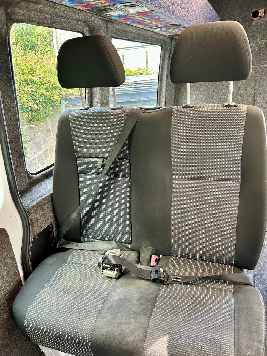Double Passenger Seat & base for Mercedes Sprinter - Image 2