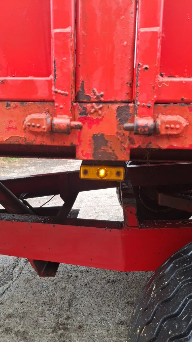Johnston 14ft tipping trailer/bale trailer/silage - Image 4