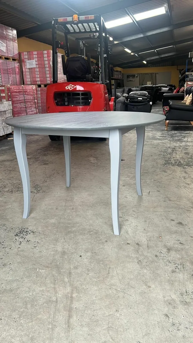Kitchen dining round table and 4 chairs --NEW - Image 2