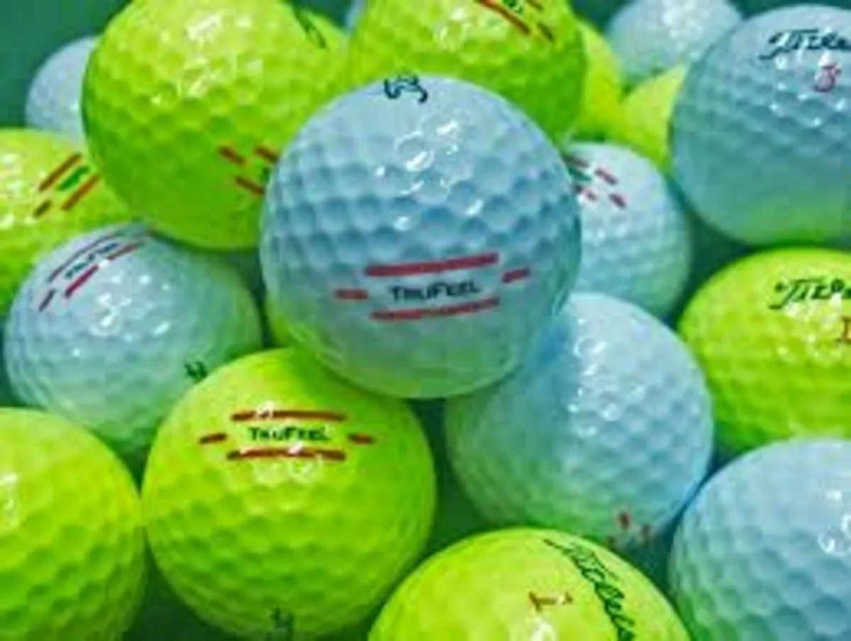 JJ'S CORK GOLF BALLS - TITLEIST TRUFEEL - Image 1
