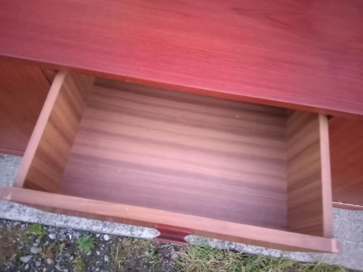 mid century teak sideboard restored - Image 3