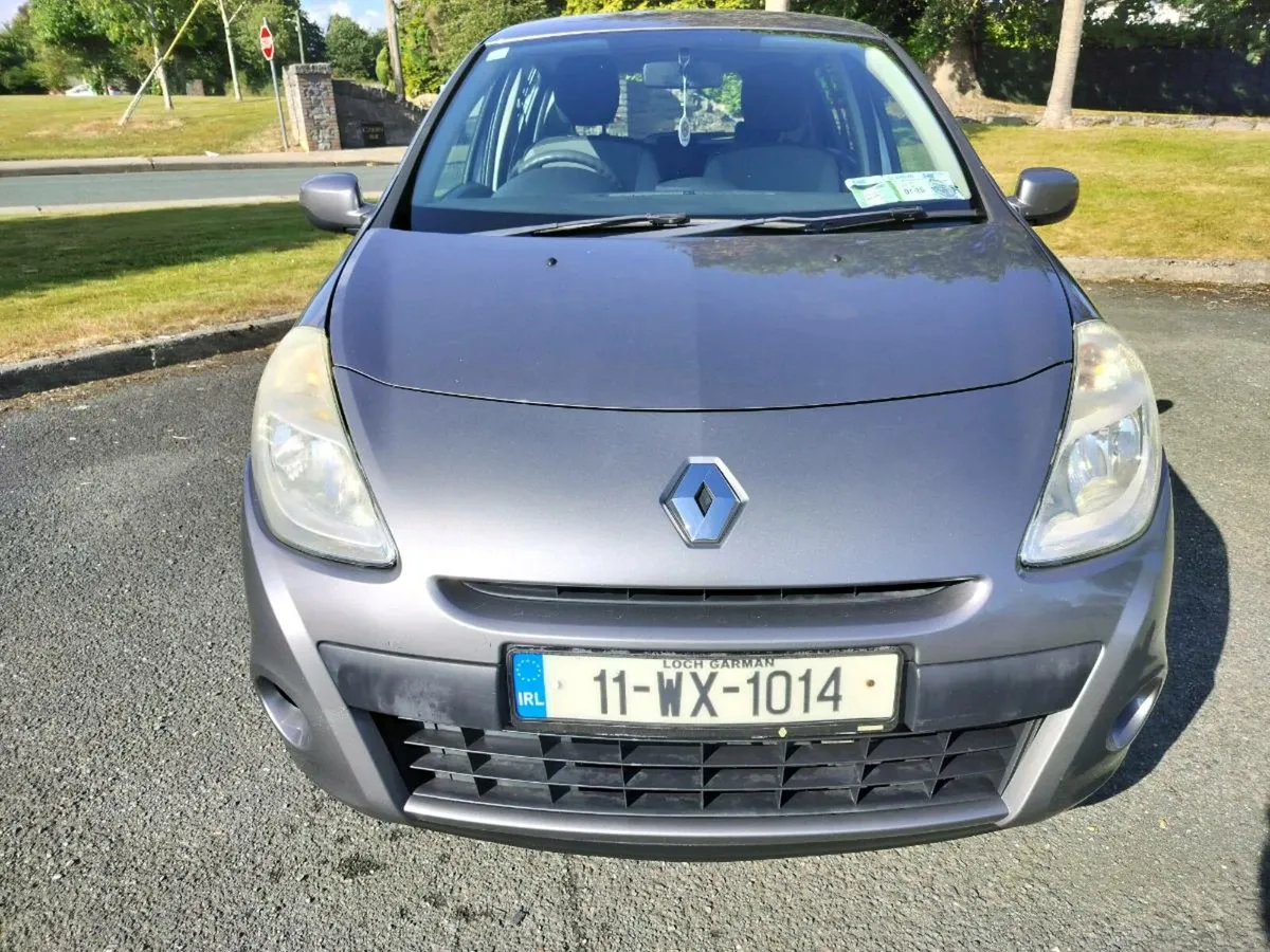 2011 RENAULT CLIO 1.2 NEW NCT 6/26 LOW MILES - Image 2