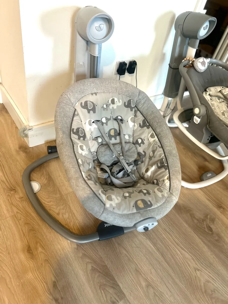 Joie Serina Swivel baby swing bouncer - Image 2