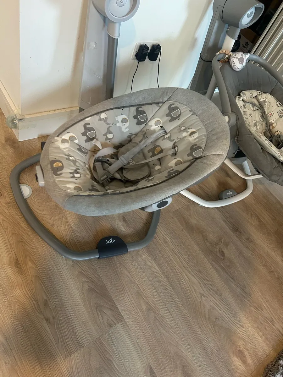 Joie Serina Swivel baby swing bouncer - Image 3