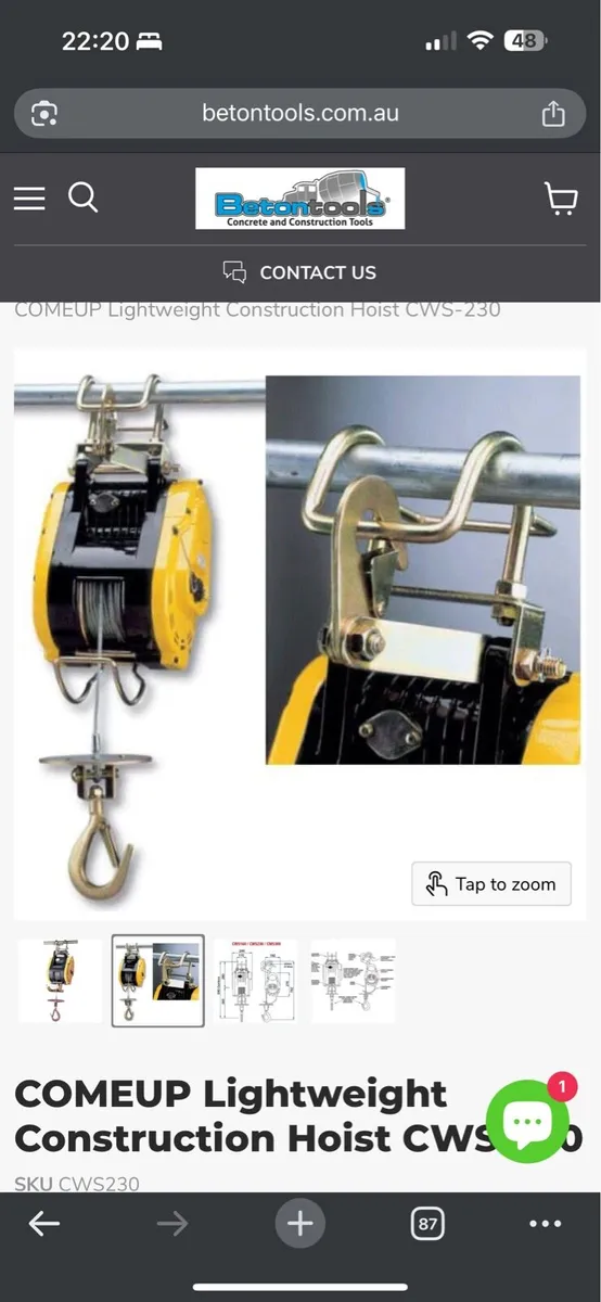 Comeup Hoist - Image 2