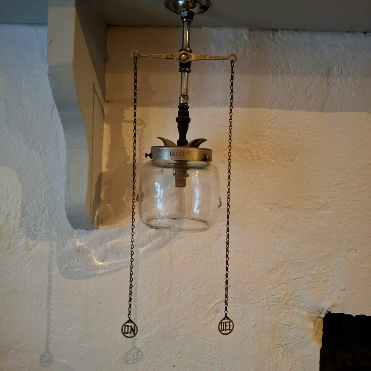 1930's Bray Gas Lamp - Image 1