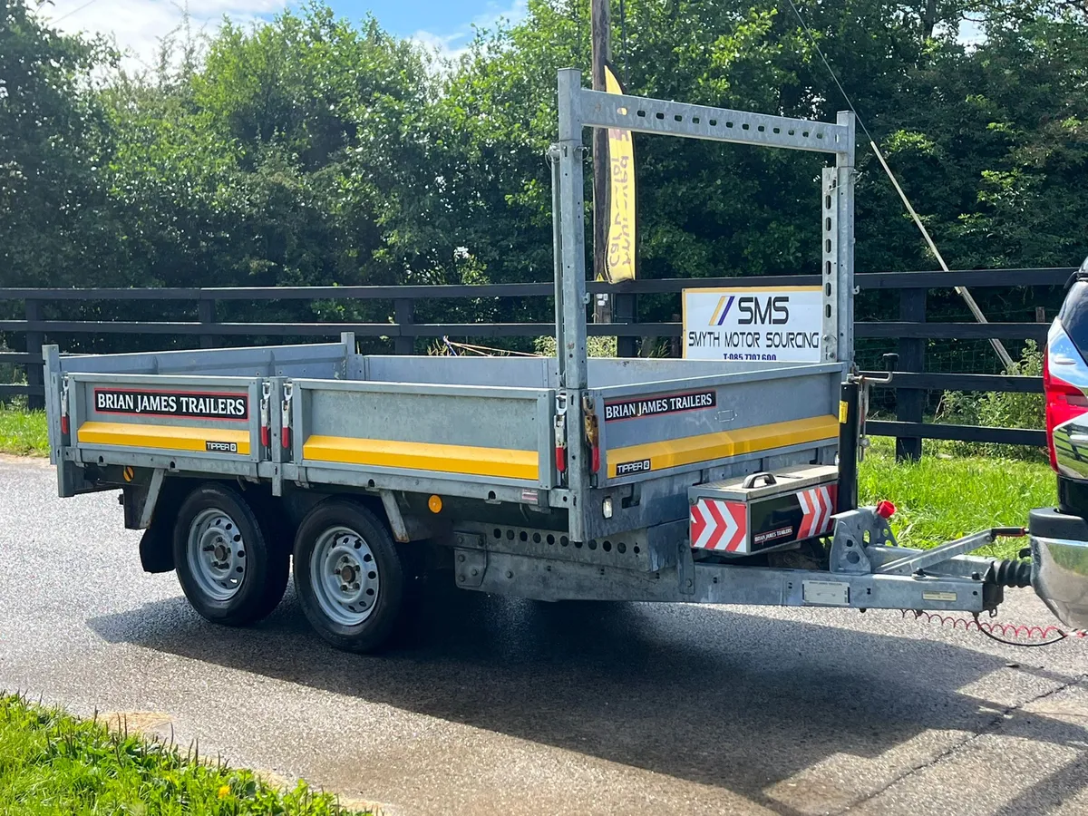 2024 Brian James Tipper Trailer like NEW - Image 1