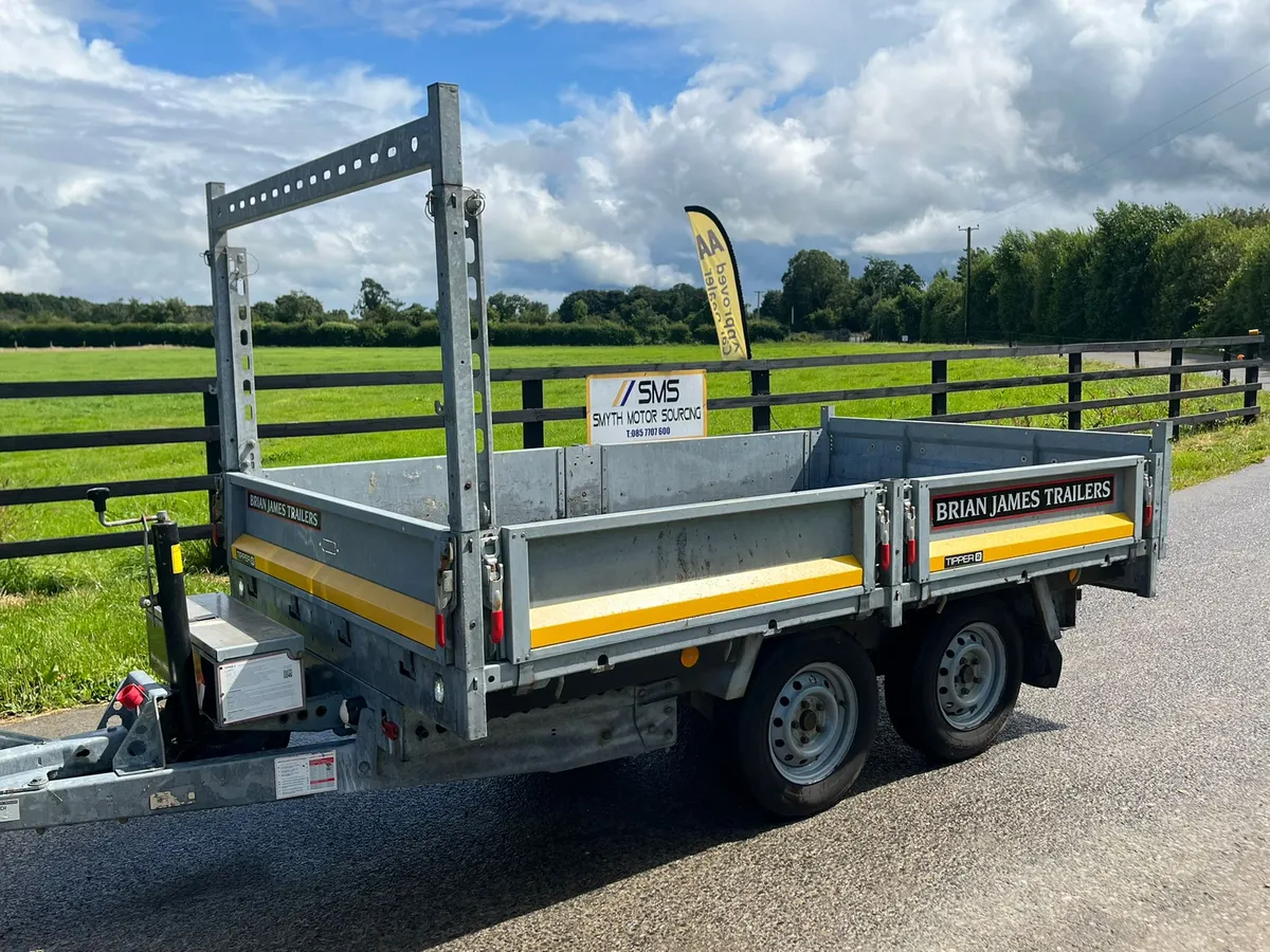2024 Brian James Tipper Trailer like NEW - Image 3