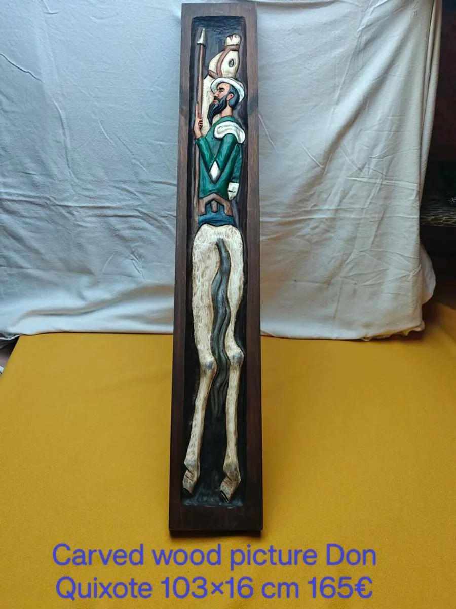 Carved wood pictures, wall decoration