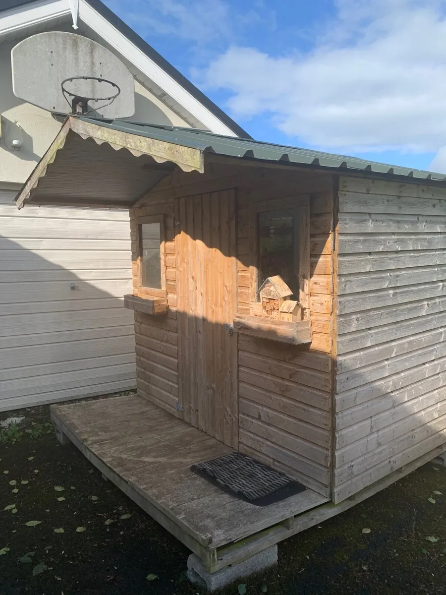Wooden Summer Playhouse 6x8 foot - Image 1