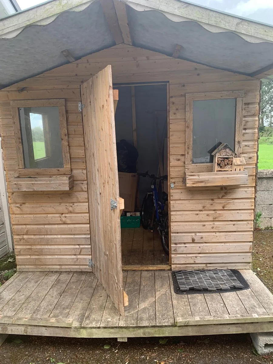 Wooden Summer Playhouse 6x8 foot - Image 4