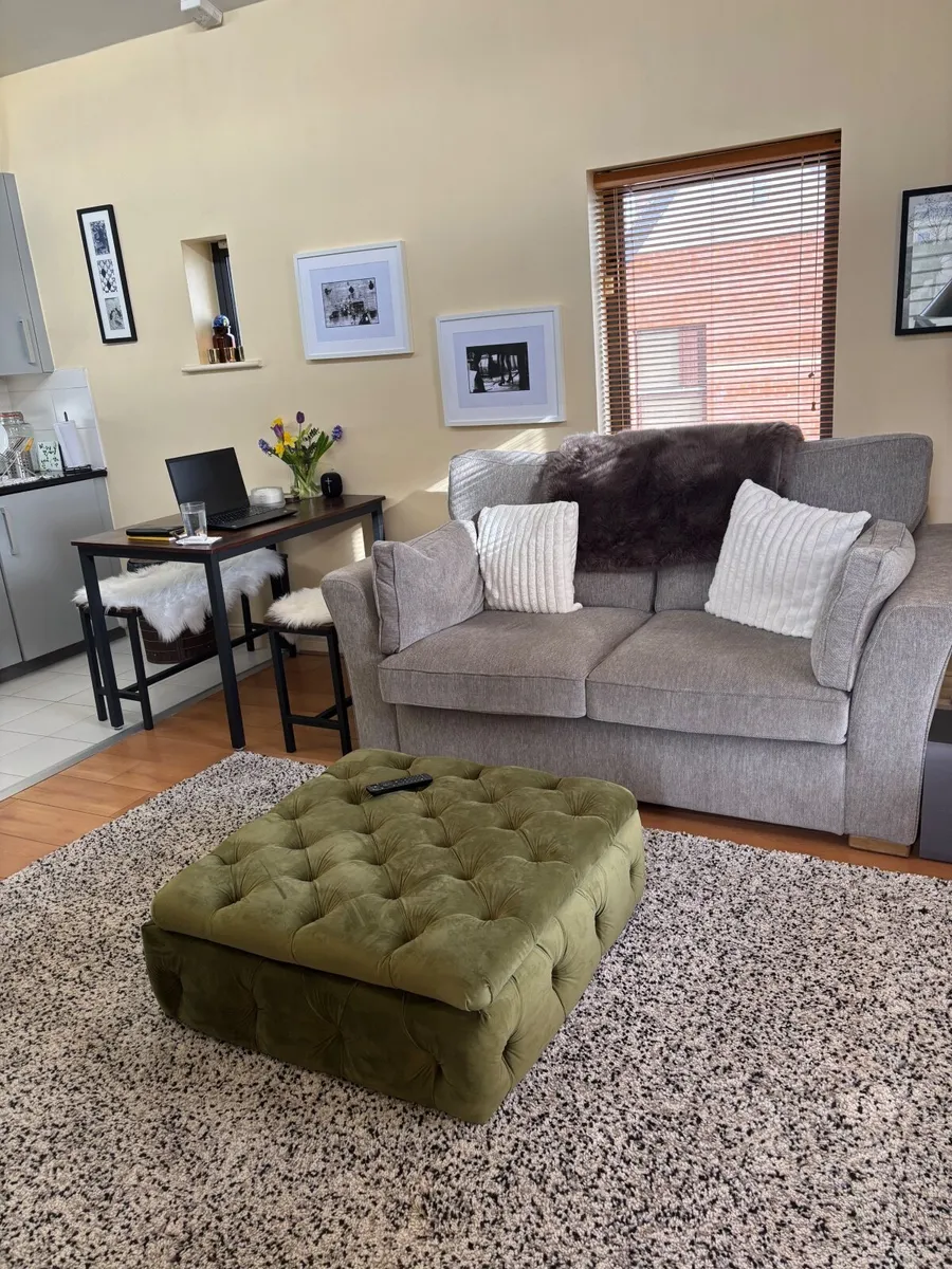 High End EZ Living Couch/Double Bed - Image 1