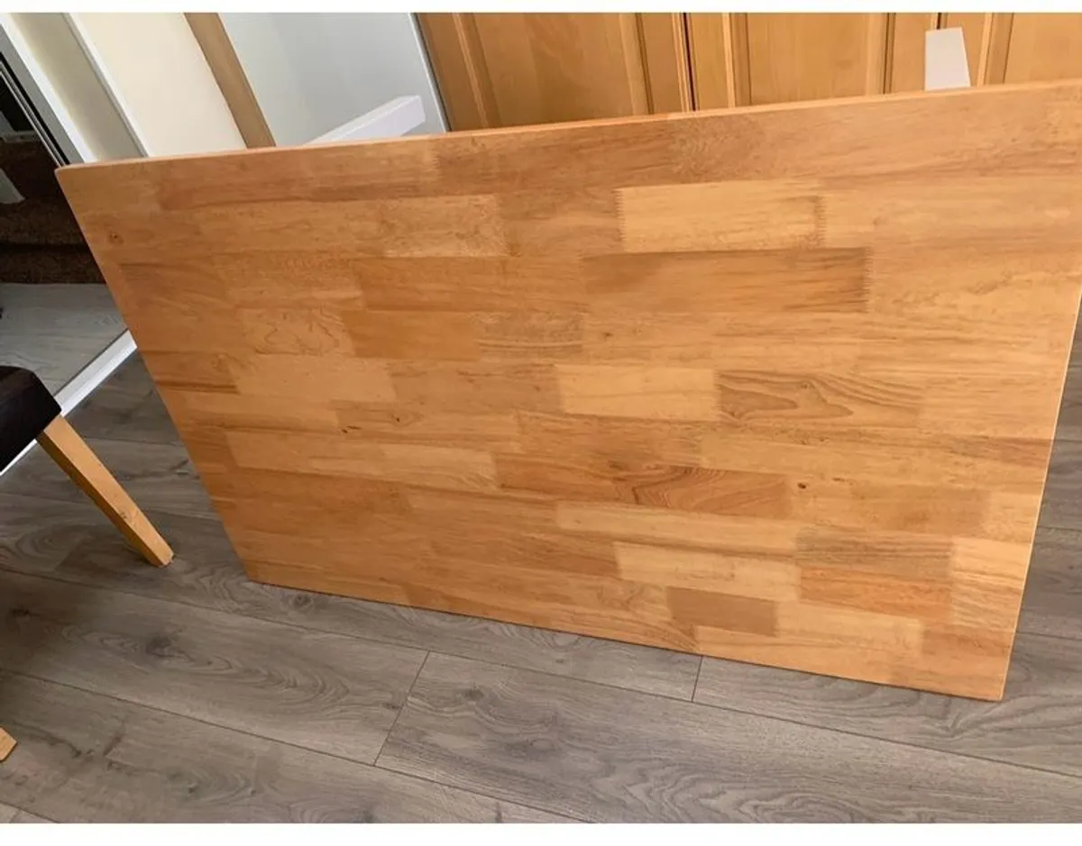 Solid Wood Dining Table Brand New, Never Used - Image 2