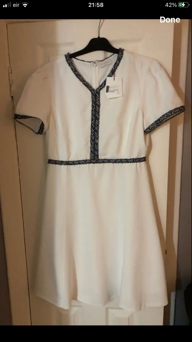 Ladies BNWT Sandro dress size 42 €30 - Image 1