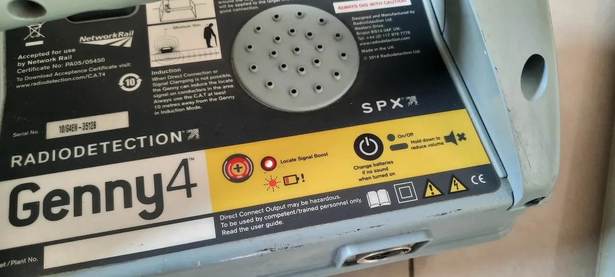 C.A.T 4 + Cable Avoidance Tool/Cable Detector - Image 4