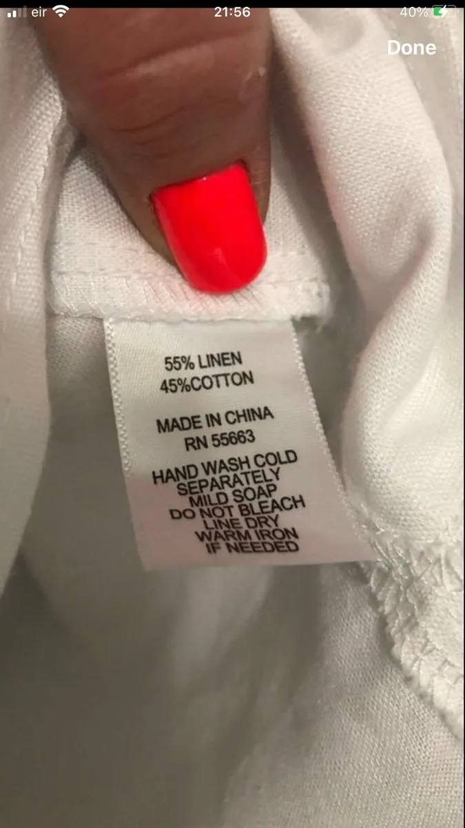 Ladies beach hoodie size L €10 - Image 4