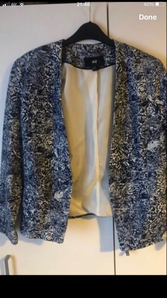 Ladies stunning blazer size 10 €10 - Image 1