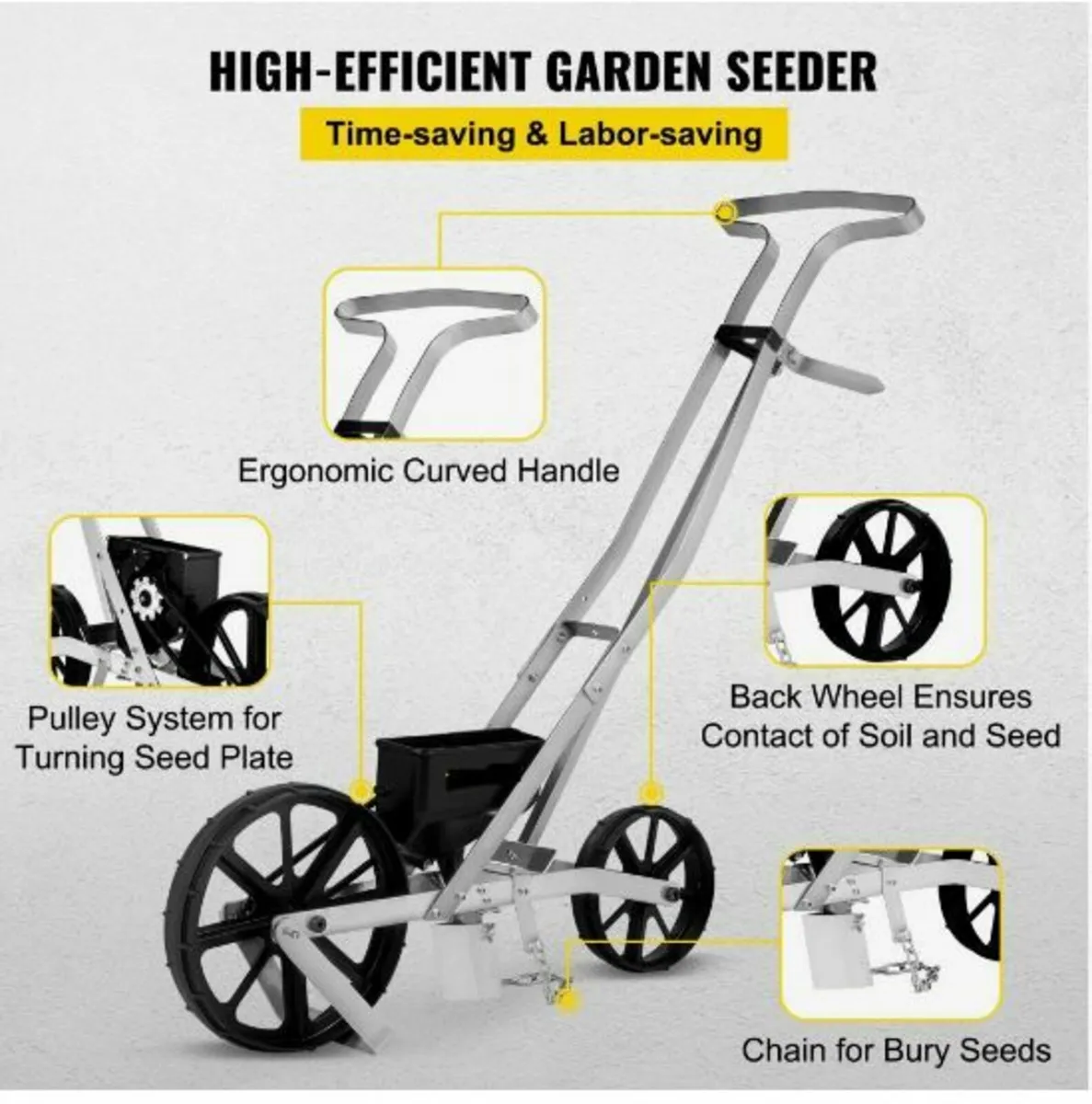 Garden Seeder, Metal Precision Garden - Image 4