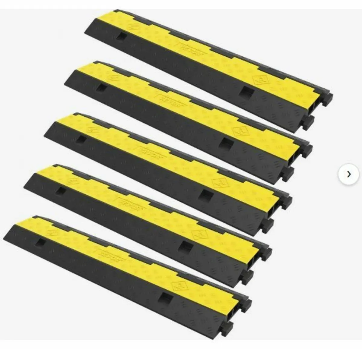 Cable Protector Ramp, 5 Packs 2 Channels - Image 2