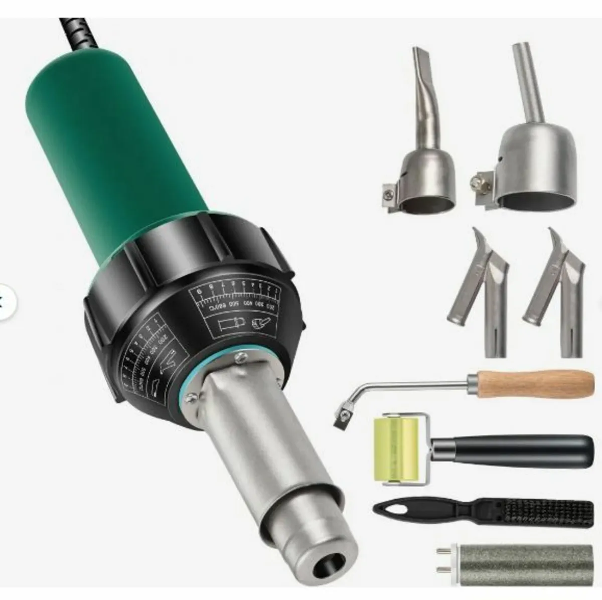 Roofing Welder, 8 Pcs PVC Welding Gun, 1600W - Image 1