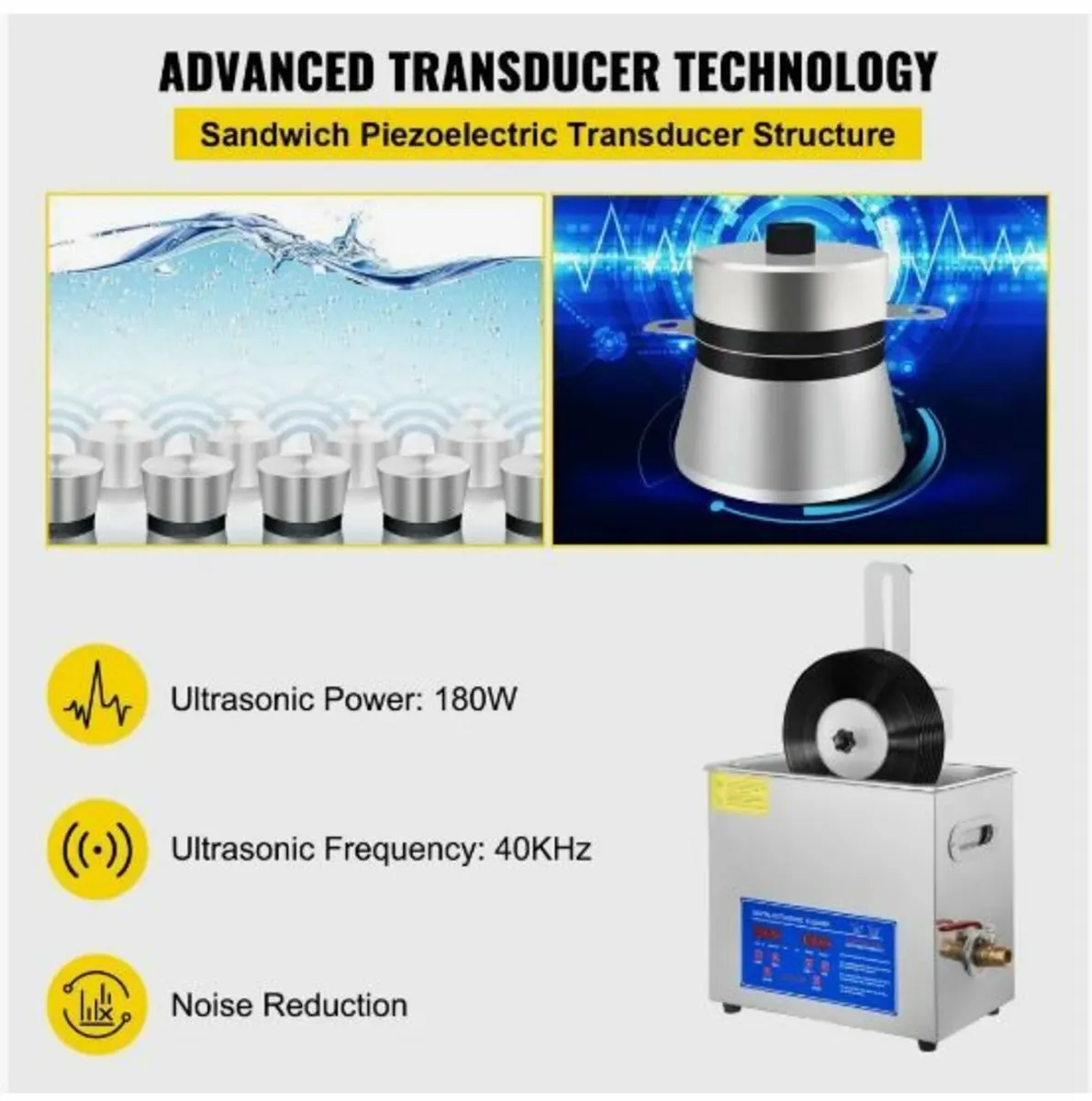 Ultrasonic Cleaner 6L Ultrasonic Vinyl Cleaner - Image 3
