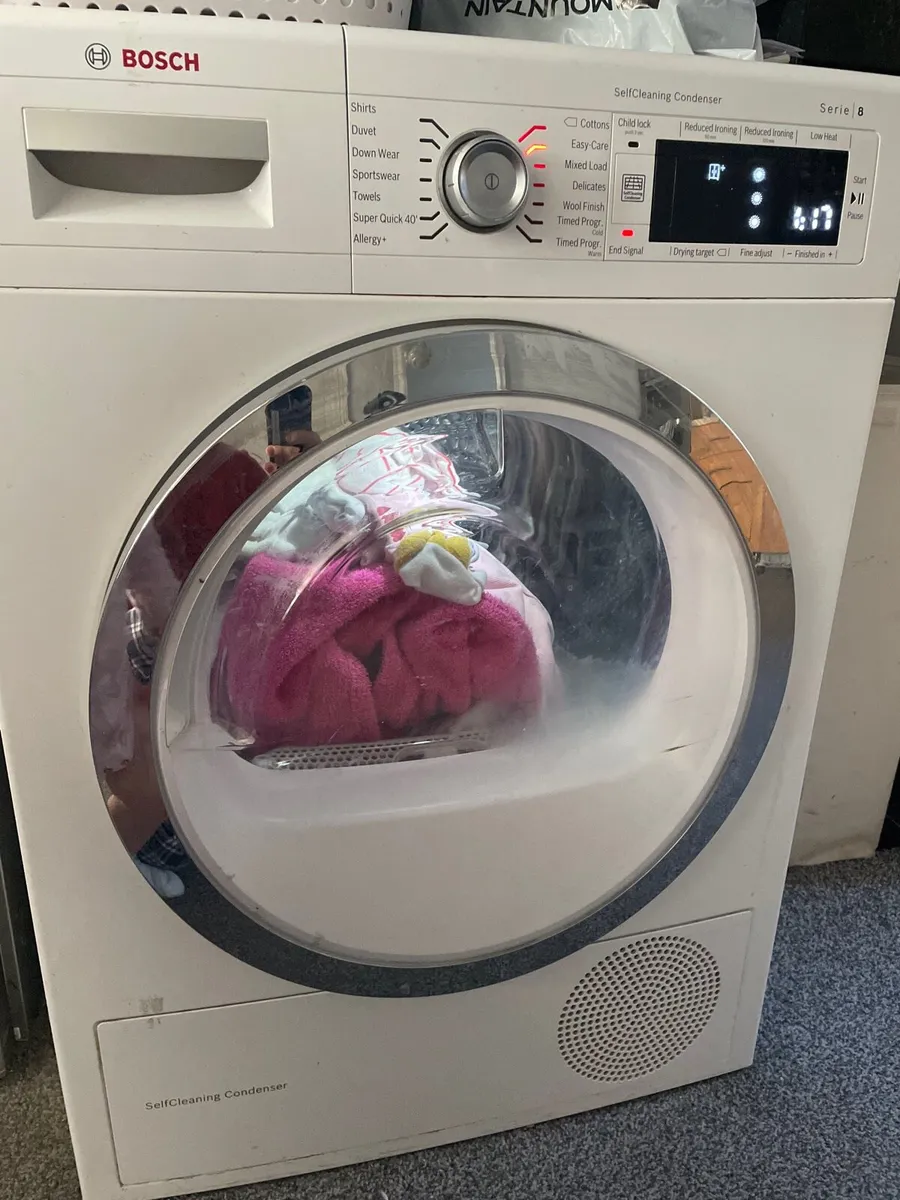 Bosch 9kg tumble dyer - Image 2