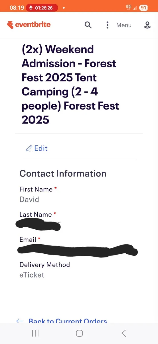 2 Forest Fest tickets with Camping - Image 2