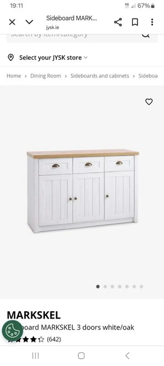 JYSK Markskel Sideboard - Image 4