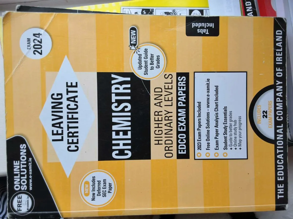 Chemistry 2024 exam papers