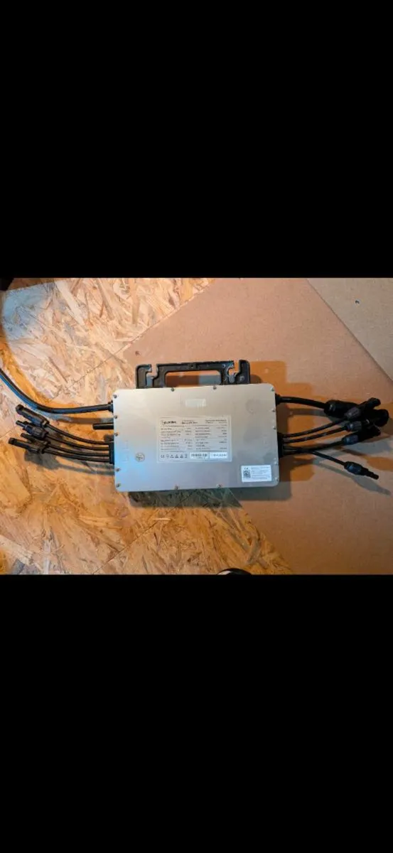 Micro Inverter and 2 Solar Panels - Image 1